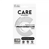 CARE by PanzerGlass Samsung Galaxy S25 Ultra Skal Urban Combat MagSafe Vit