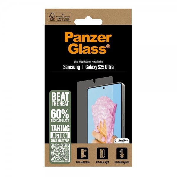 PanzerGlass Samsung Galaxy S25 Ultra Skärmskydd All-in-One