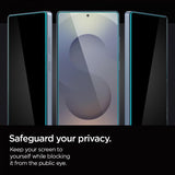 Spigen Samsung Galaxy S25 Ultra Skärmskydd GLAS.tR EZ Fit Privacy 2-pack