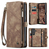 CaseMe Samsung Galaxy S26 Fodral 008 Series Löstagbart Skal Brun