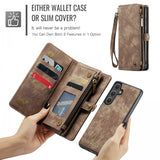 CaseMe Samsung Galaxy S26 Fodral 008 Series Löstagbart Skal Brun