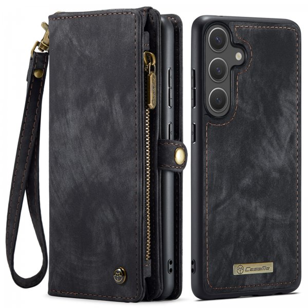 CaseMe Samsung Galaxy S26 Fodral 008 Series Löstagbart Skal Svart