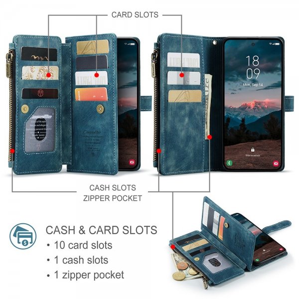 CaseMe Samsung Galaxy S26 Fodral C30 Series Blå