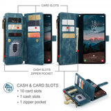 CaseMe Samsung Galaxy S26 Fodral C30 Series Blå