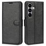 Samsung Galaxy S26 Fodral Litchi Svart