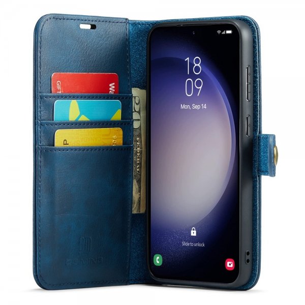 Dg.Ming Samsung Galaxy S26 Fodral med Löstagbart Skal Blå