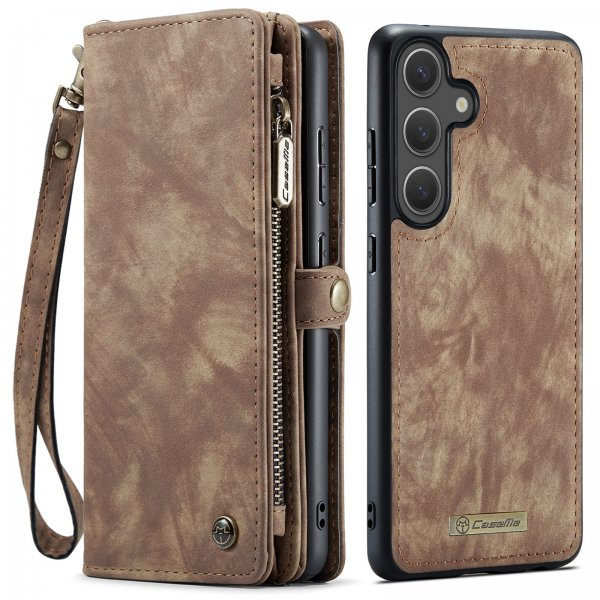 CaseMe Samsung Galaxy S26 Plus Fodral 008 Series Löstagbart Skal Brun