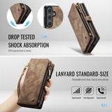 CaseMe Samsung Galaxy S26 Plus Fodral 008 Series Löstagbart Skal Brun
