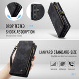 CaseMe Samsung Galaxy S26 Plus Fodral 008 Series Löstagbart Skal Svart