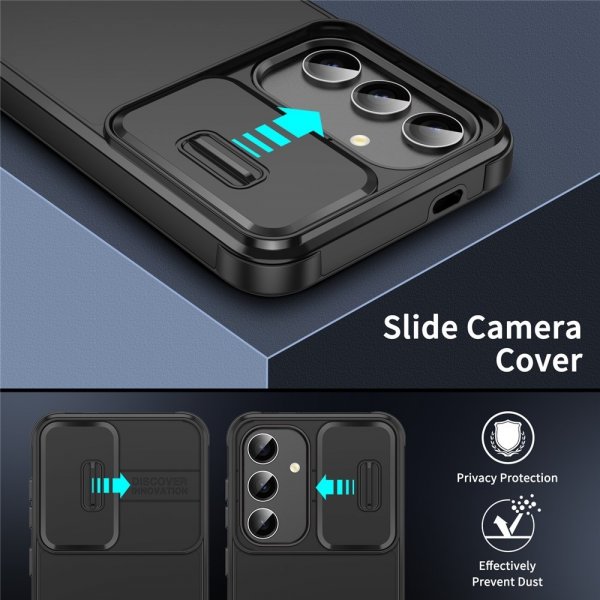 Samsung Galaxy S26 Plus Skal Camera Slide Svart