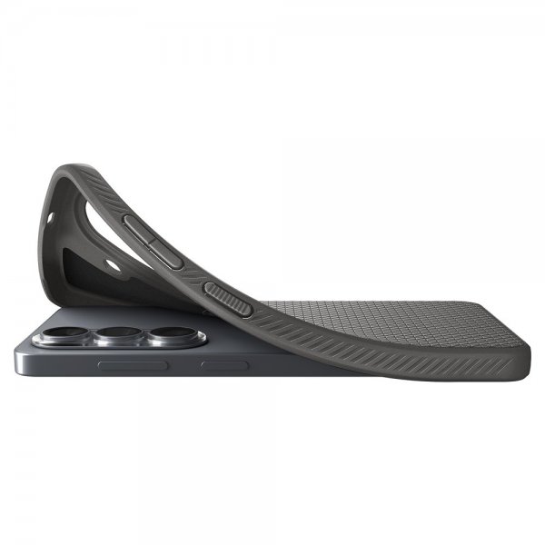 Spigen Samsung Galaxy S26 Plus Skal Liquid Air MagFit Marble Gray