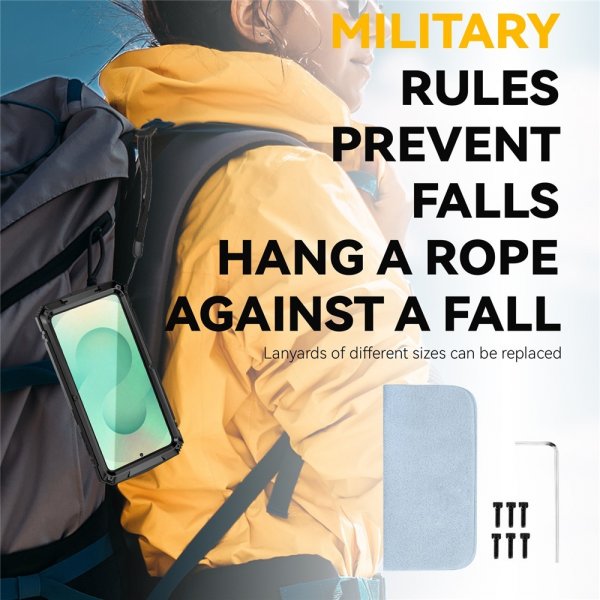 R-JUST Samsung Galaxy S26 Plus Skal Metall Stöttåligt Svart