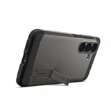 Spigen Samsung Galaxy S26 Plus Skal Tough Armor MagFit Gunmetal