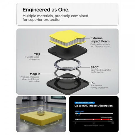 Spigen Samsung Galaxy S26 Skal Tough Armor MagFit Svart