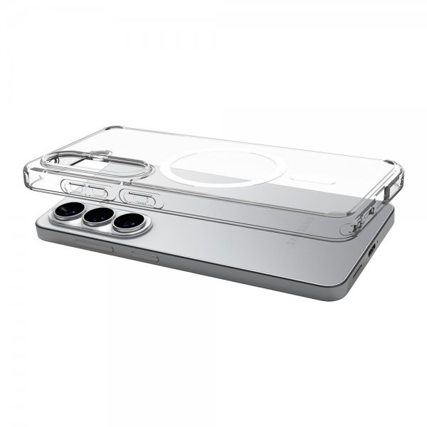 Spigen Samsung Galaxy S26 Skal Ultra Hybrid MagFit Clear White