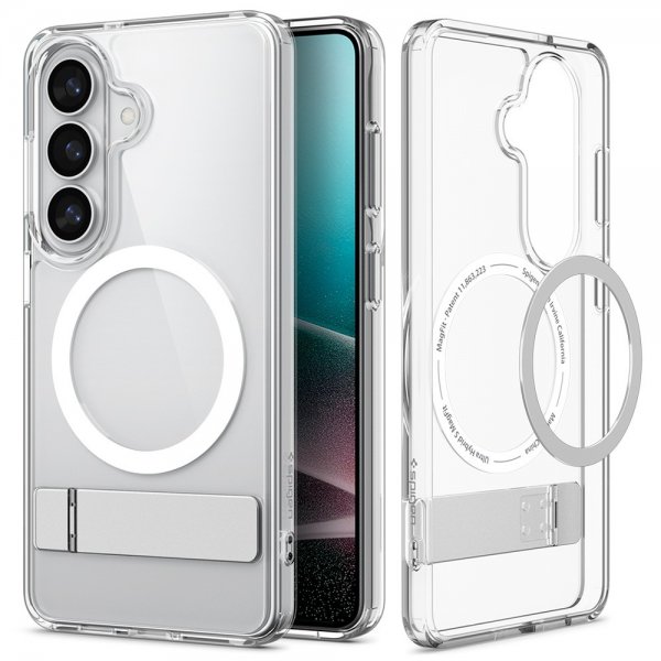 Spigen Samsung Galaxy S26 Skal Ultra Hybrid S MagFit Clear White