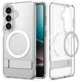 Spigen Samsung Galaxy S26 Skal Ultra Hybrid S MagFit Clear White