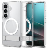 Spigen Samsung Galaxy S26 Skal Ultra Hybrid S MagFit Clear White