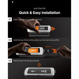 Spigen Samsung Galaxy S26 Skärmskydd GLAS.tR EZ Fit Pro Privacy 2-pack