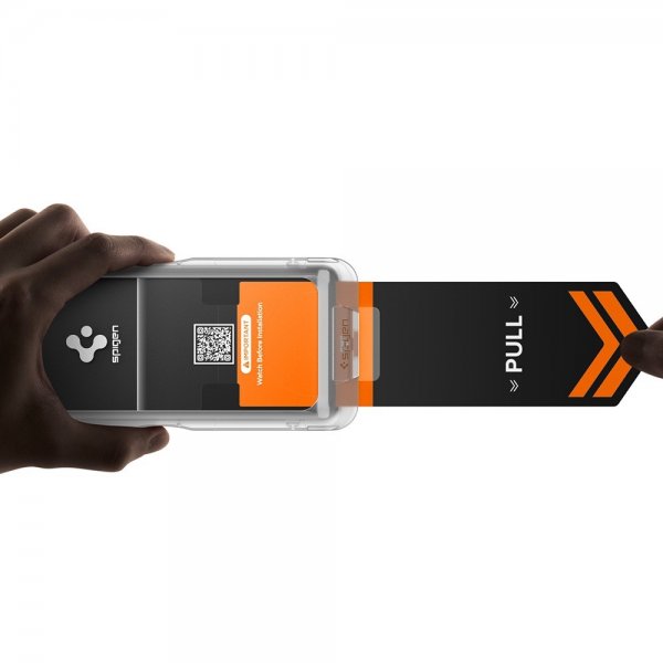Spigen Samsung Galaxy S26 Skärmskydd GLAS.tR EZ Fit Pro Privacy 2-pack
