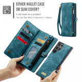 CaseMe Samsung Galaxy S26 Ultra Fodral 008 Series Löstagbart Skal Blå