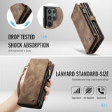 CaseMe Samsung Galaxy S26 Ultra Fodral 008 Series Löstagbart Skal Brun