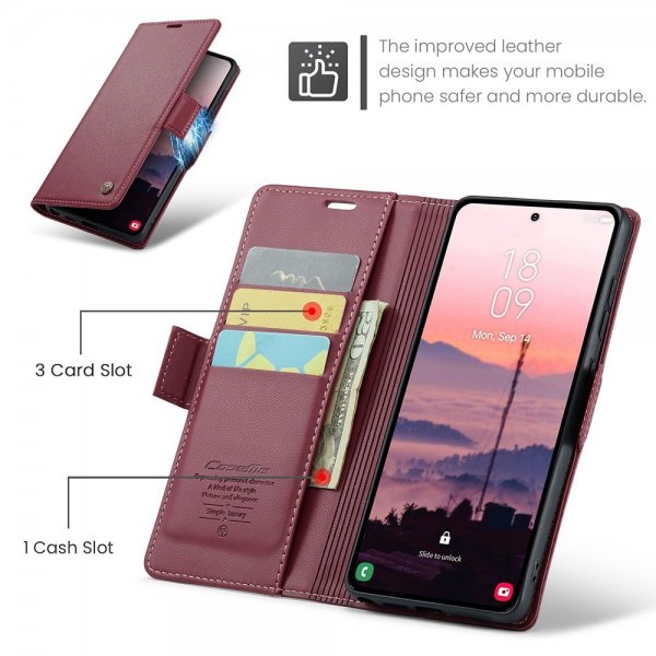 CaseMe Samsung Galaxy S26 Ultra Fodral 023 Series Röd