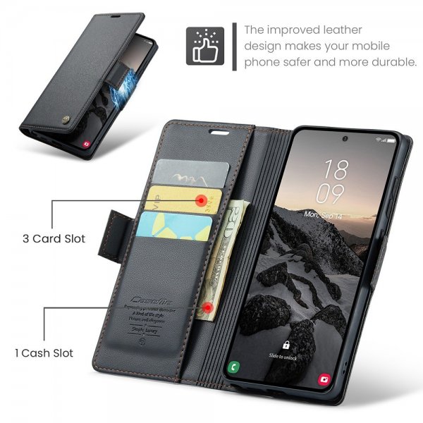 CaseMe Samsung Galaxy S26 Ultra Fodral 023 Series Svart