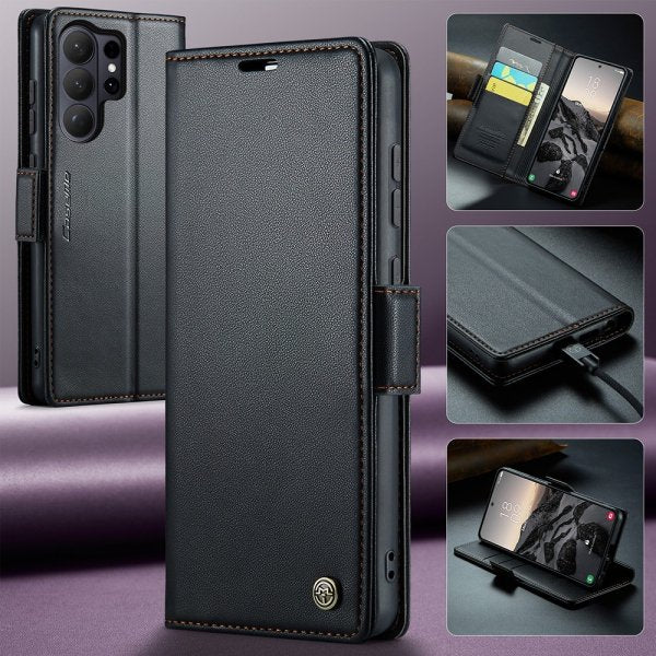 CaseMe Samsung Galaxy S26 Ultra Fodral 023 Series Svart