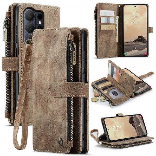 CaseMe Samsung Galaxy S26 Ultra Fodral C30 Series Brun