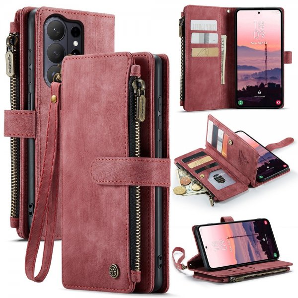 CaseMe Samsung Galaxy S26 Ultra Fodral C30 Series Röd