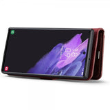 Dg.Ming Samsung Galaxy S26 Ultra Fodral med Löstagbart Skal Röd