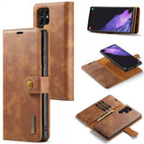 Dg.Ming Samsung Galaxy S26 Ultra Fodral med Löstagbart Skal Brun