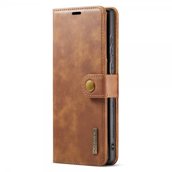 Dg.Ming Samsung Galaxy S26 Ultra Fodral med Löstagbart Skal Brun