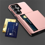 Samsung Galaxy S26 Ultra Skal Card Slide Svart