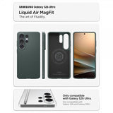 Spigen Samsung Galaxy S26 Ultra Skal Liquid Air MagFit Abyss Green