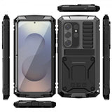 R-JUST Samsung Galaxy S26 Ultra Skal Metall Stöttåligt Svart