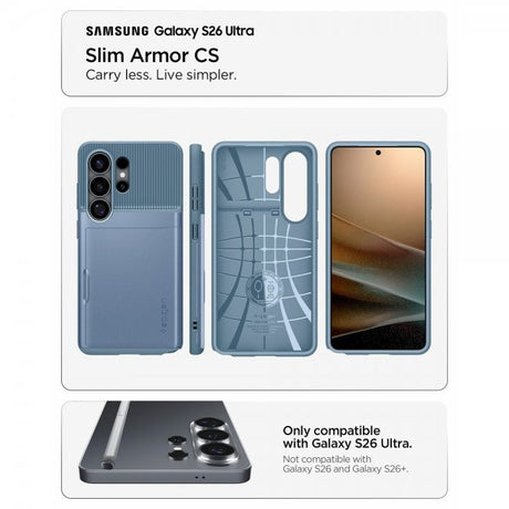 Spigen Samsung Galaxy S26 Ultra Skal Slim Armor CS Light Blue