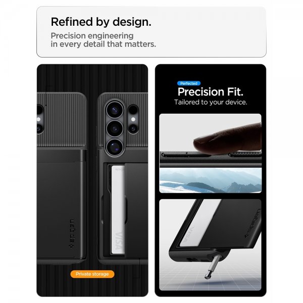 Spigen Samsung Galaxy S26 Ultra Skal Slim Armor CS Svart