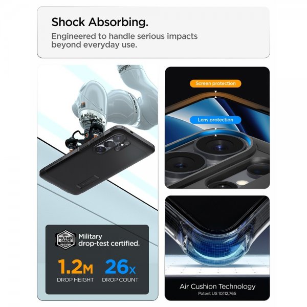 Spigen Samsung Galaxy S26 Ultra Skal Tough Armor MagFit Svart