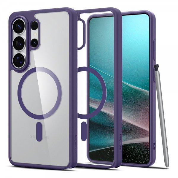 Spigen Samsung Galaxy S26 Ultra Skal Ultra Hybrid MagFit Deep Purple