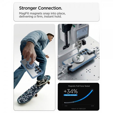 Spigen Samsung Galaxy S26 Ultra Skal Ultra Hybrid MagFit Light Blue
