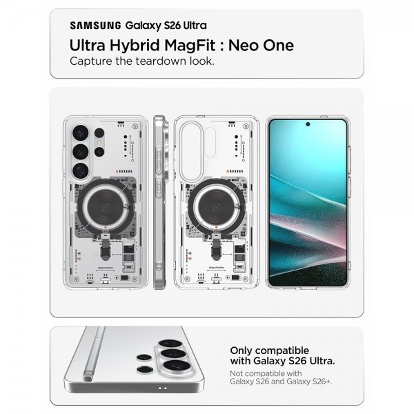Spigen Samsung Galaxy S26 Ultra Skal Ultra Hybrid Neo One MagFit