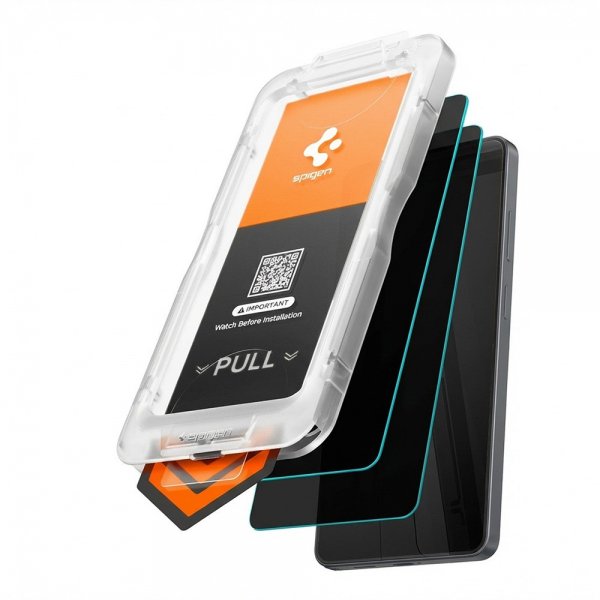Spigen Samsung Galaxy S26 Ultra Skärmskydd GLAS.tR EZ Fit Pro Privacy 2-pack
