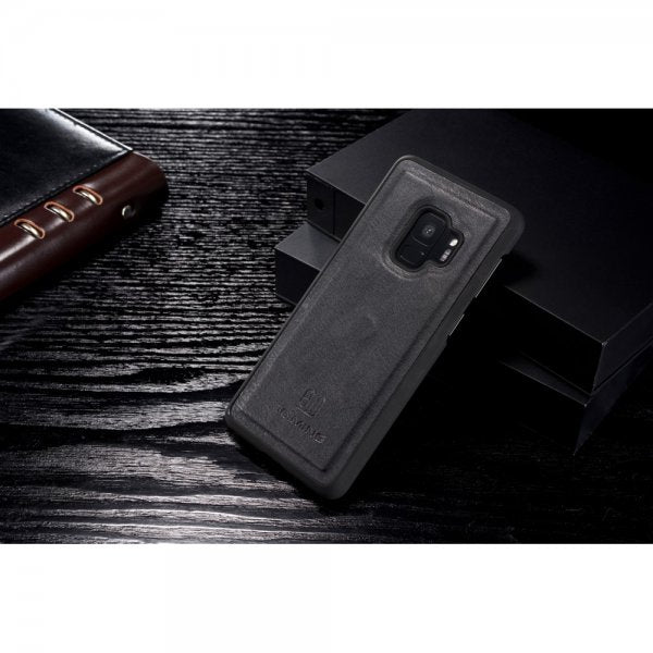 Dg.Ming Samsung Galaxy S9 Plånboksfodral Löstagbart Skal Svart