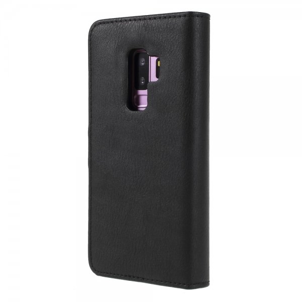 Dg.Ming Samsung Galaxy S9 Plus Plånboksfodral Löstagbart Skal Svart