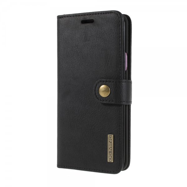 Dg.Ming Samsung Galaxy S9 Plus Plånboksfodral Löstagbart Skal Svart