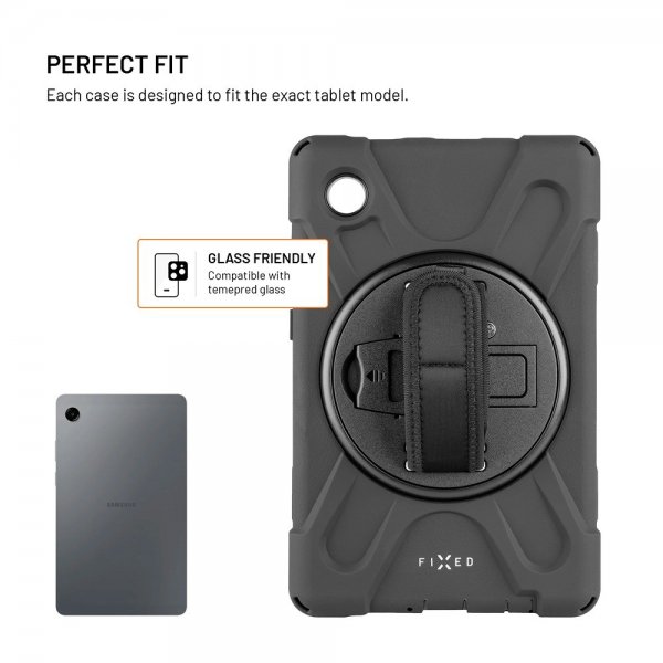 Fixed Samsung Galaxy Tab A11 Skal Rugged Tablet Case Svart