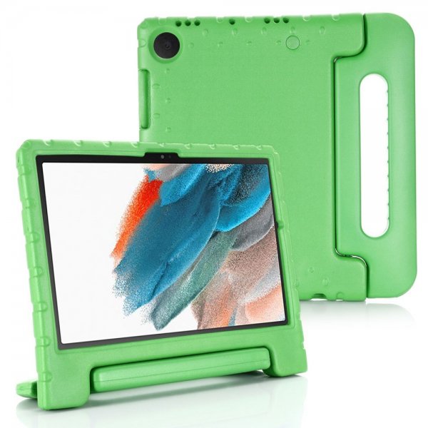 Samsung Galaxy Tab A8 Skal med Handtag Grön