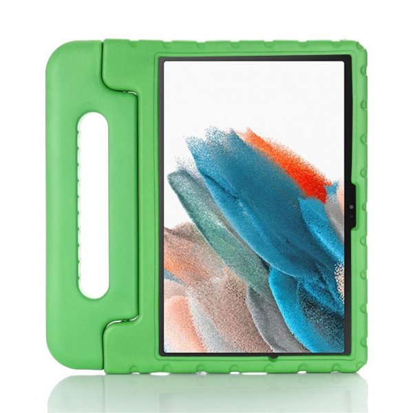 Samsung Galaxy Tab A8 Skal med Handtag Grön